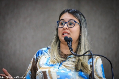 Estou decepcionada, afirma Kitty Lima após falta de quórum para votação do PL das Carroças (Foto: César de Oliveira/ CMA)