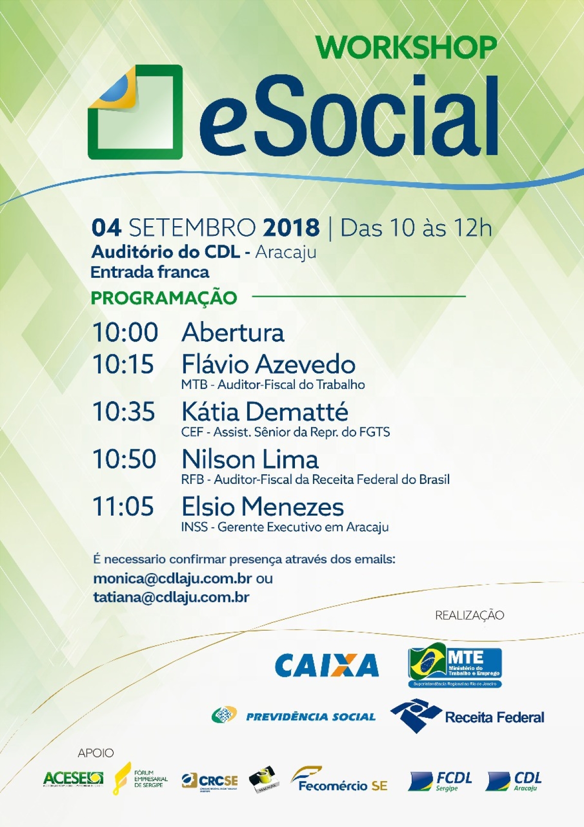 Lojistas são convidados a debater o eSocial na CDL (Imagem: Divulgação)