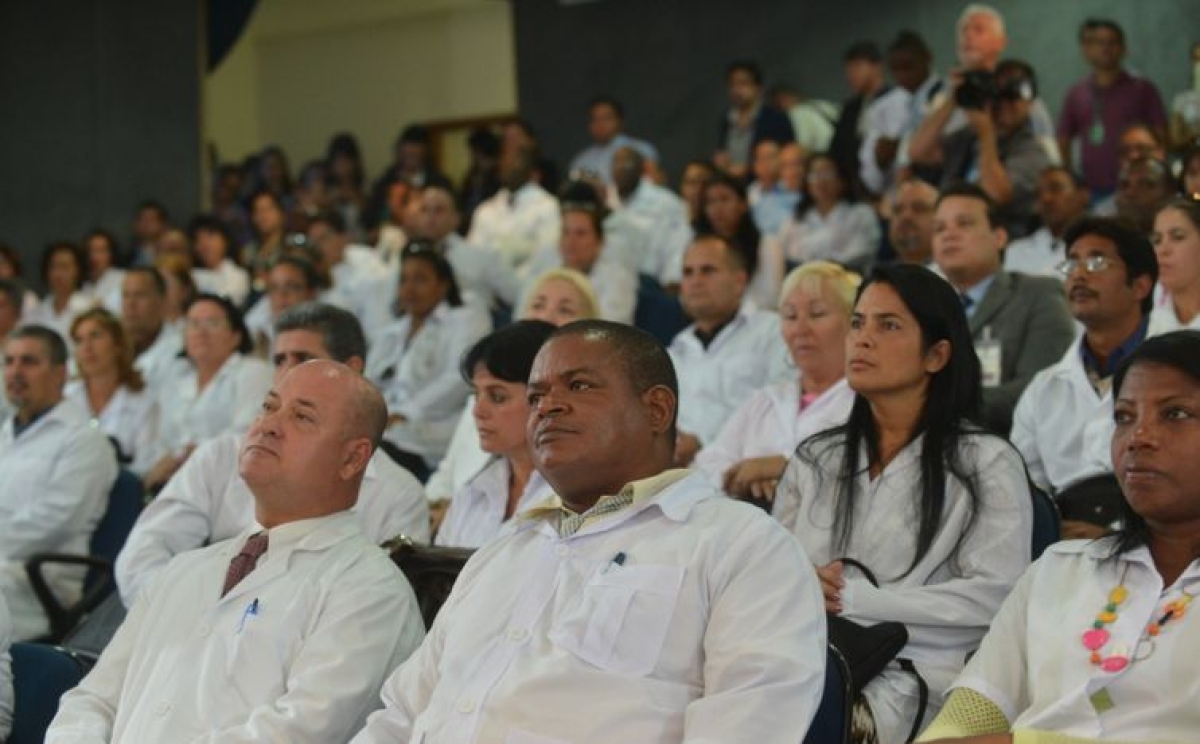 Médicos participantes do programa Mais Médicos recebem orientações do Ministério da Saúde (Foto: Arquivo Agência Brasil)