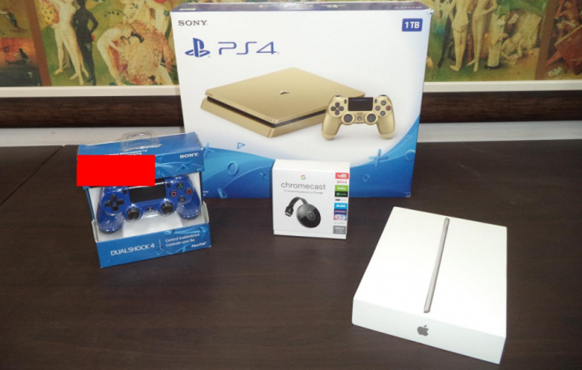 Leilão da Receita Federal tem iPhones, PS4 e Switch; veja como participar (Foto: Divulgação/ Receita Federal)