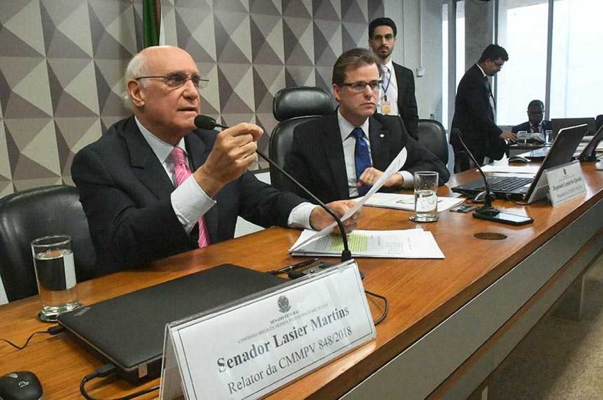 O senador Lasier Martins (PSD-RS) se manifestou favoravelmente à MP, na forma de um projeto de lei de conversão (Foto: Jefferson Rudy/ Agência Senado)