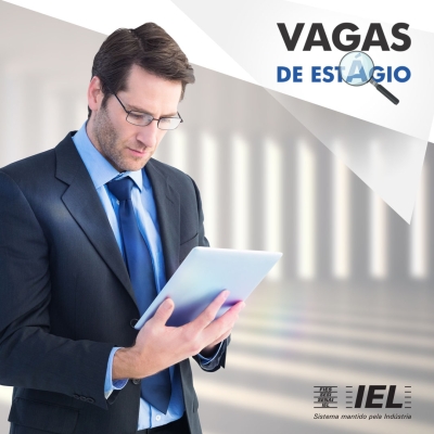 IEL oferece vagas de estágio em diversos cursos  (Imagem: Divulgação)