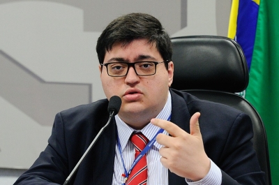 Felipe Salto é o diretor-executivo da Instituição Fiscal Independente, criada pelo Senado em 2016
(Foto: Marcos Oliveira/ Agência Senado)