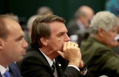 Bolsonaro em exercício do mandato na Câmara (Foto: Wilson Dias/ Arquivo Agência Brasil)