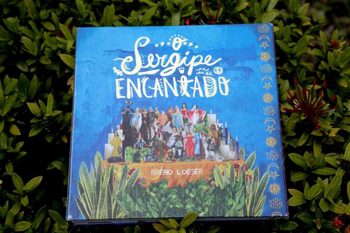 Um dos trabalhos retrata a diversidade religiosa de Sergipe (Foto: Schirlene Reis/ UFS)