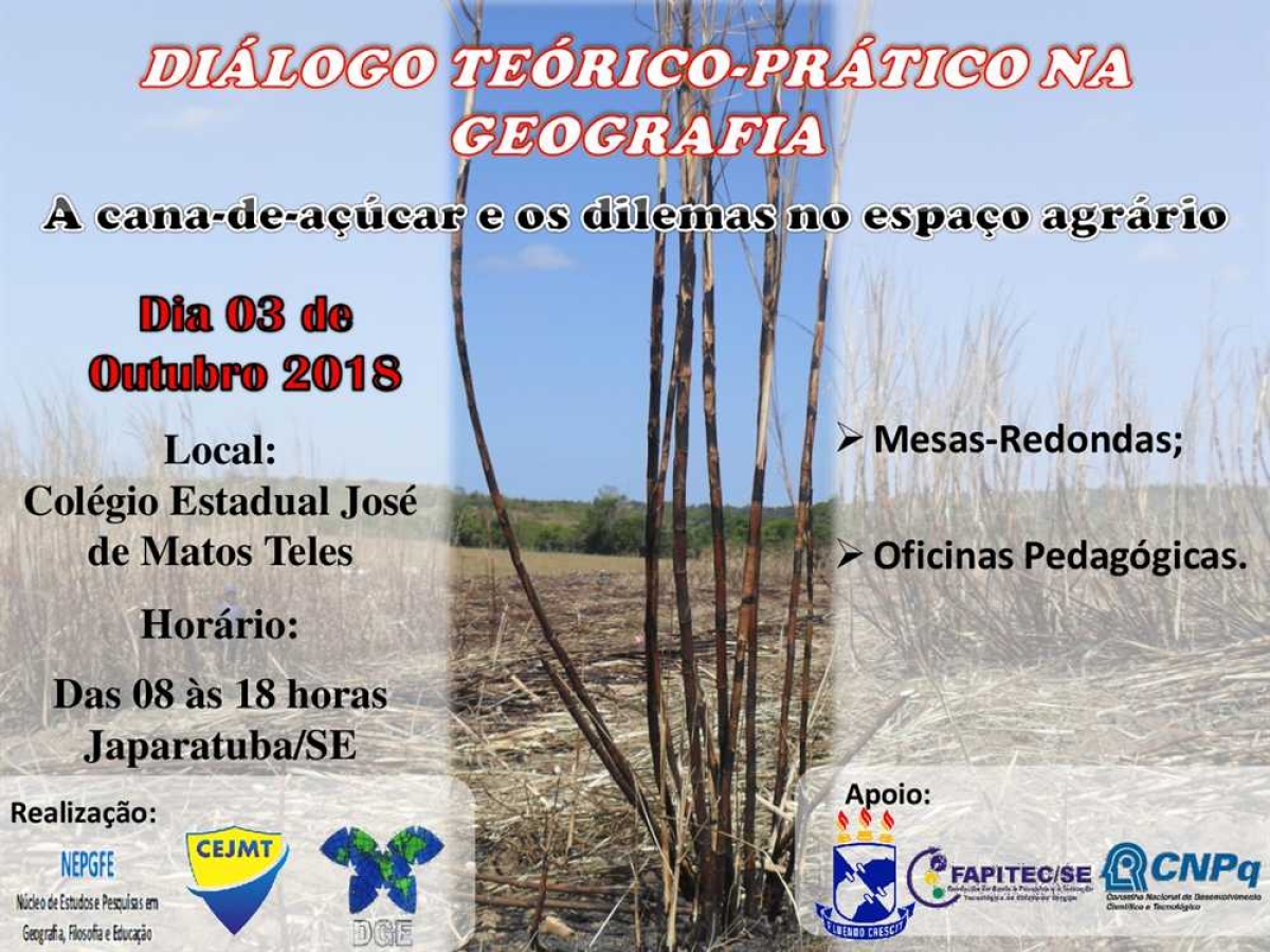 A realidade do trabalho escravo e o uso de agrotóxico na cana-de-açúcar serão discutidos em Japaratuba (Imagem: Divulgação)