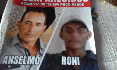 Agricultores desaparecem no dia 7 de agosto (Foto: Arquivo familiar)