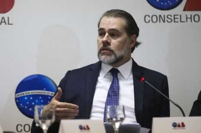 O presidente do Supremo Tribunal Federal (STF), ministro Dias Toffoli, voltou a impedir entrevista de Lula (Foto: Antônio Cruz/ Agência Brasil)