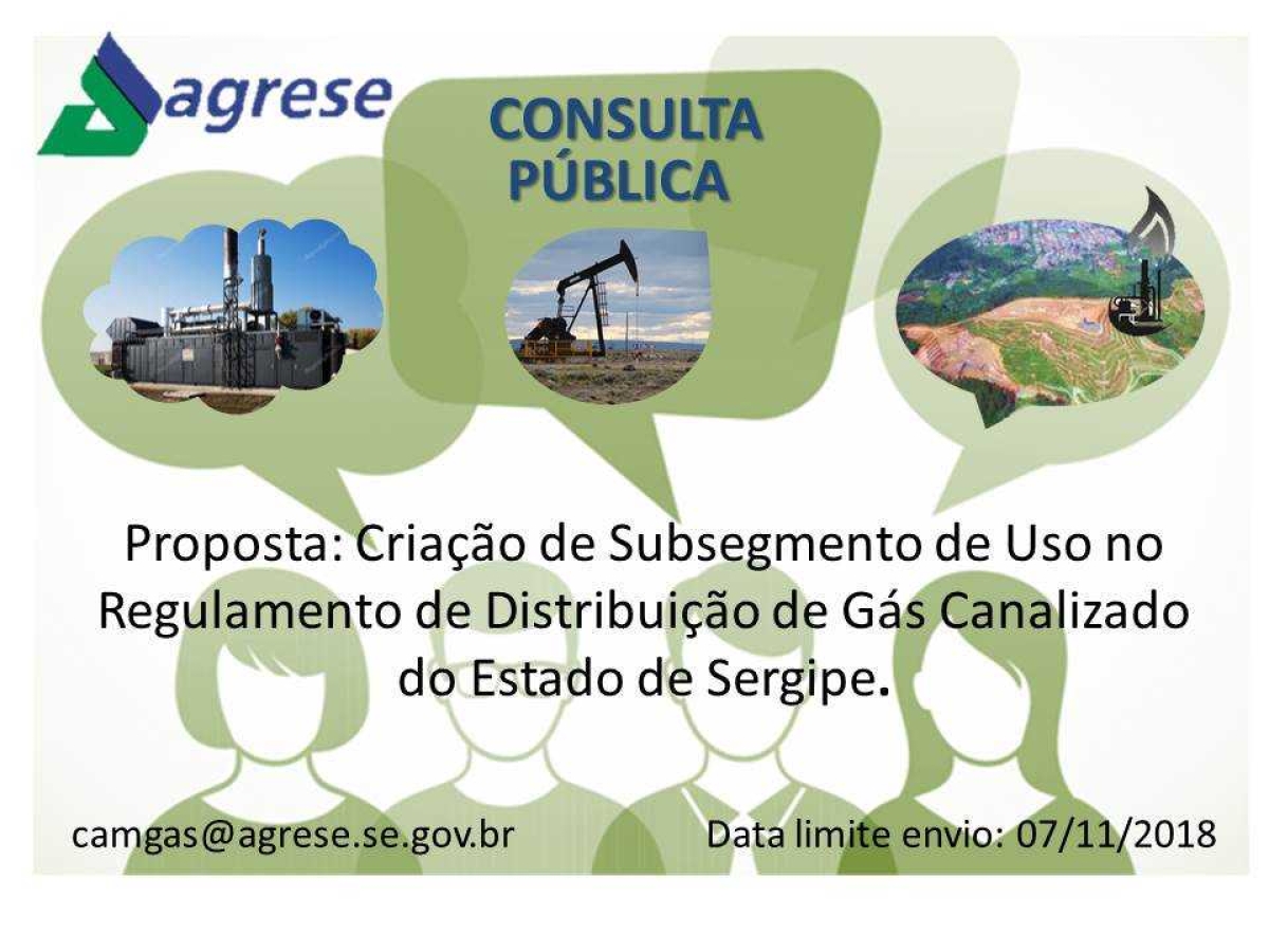 Agrese abre edital de consulta pública para apresentação de contribuições sobre alteração no regulamento de distribuição de Gás Canalizado (Imagem: Divulgação/ Agrese)
