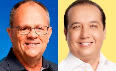 Belivaldo Chagas e Valadares Filho (Fotos: Divulgação)