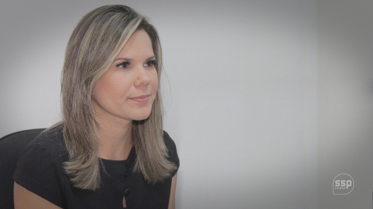 Delegada Luciana Pereira (Foto: Assessoria SSP/SE)