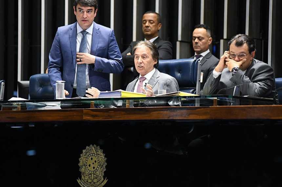Eunício Oliveira devolve MP das dívidas rurais à Câmara para correções (Foto: Jefferson Rudy/ Agência Senado)