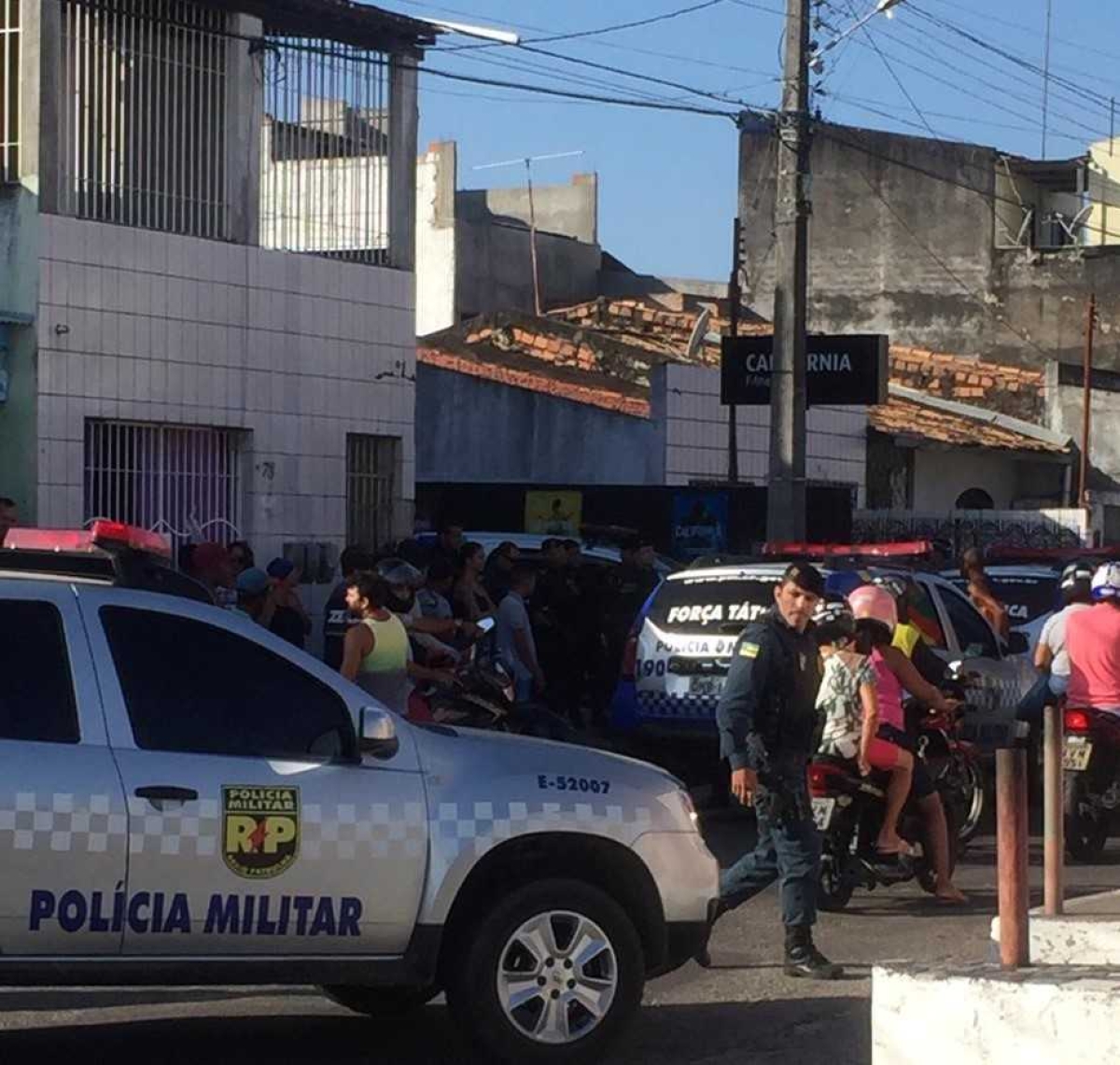 Fato ocorreu no bairro Santos Dumont (Foto: SSP/SE)