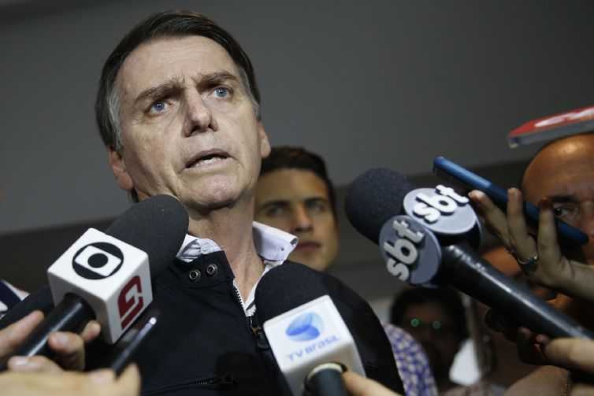 O candidato Jair Bolsonaro (PSL) (Foto: Fernando Frazão/ Agência Brasil)