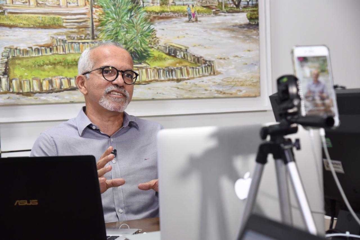 Edvaldo Nogueira: Conceder reajuste para uma só categoria não seria justo 
(Foto: Ana Lícia Menezes/ PMA)