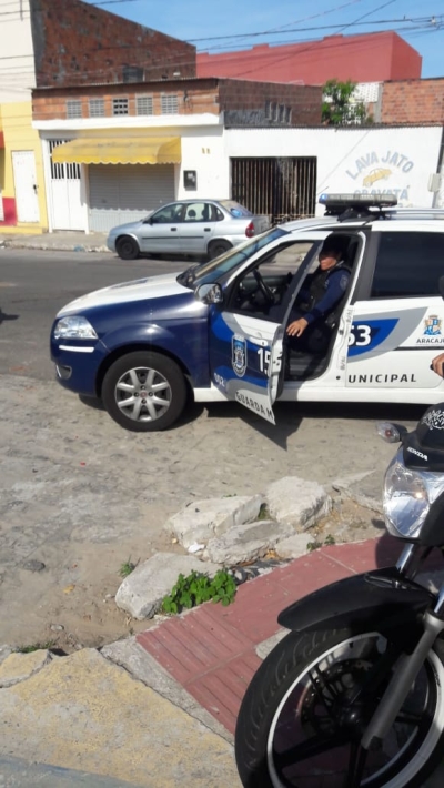 Guarda Municipal de Aracaju frustra tentativa de arrombamento a prédio da Fundat (Foto: GMA)