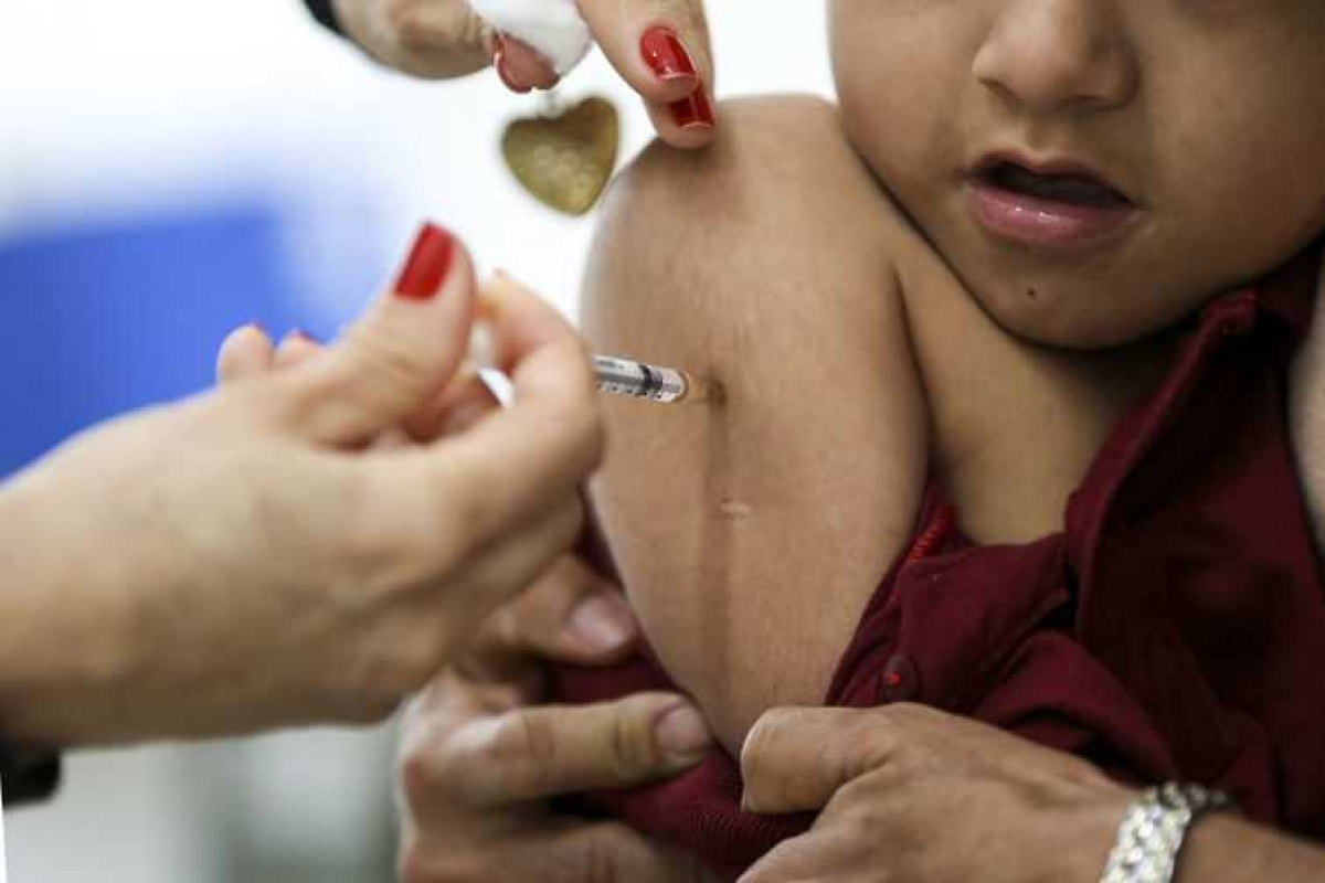 Vacina contra o sarampo (Foto: Marcelo Camargo/ Arquivo Agência Brasil)