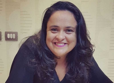 A jornalista Gleice Queiroz considerou excelente a nova funcionalidade do aplicativo Banese (Foto: Arquivo pessoal)