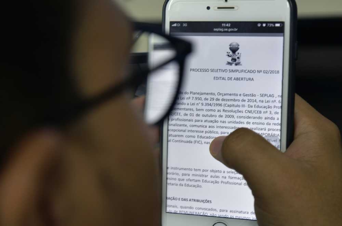 A alteração na lei visa formar um cadastro reserva para contratação de professores substitutos, em tempo hábil e por período determinado (Foto: Seed/SE)