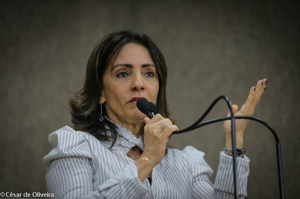 Defensora pública e vereadora Emília Corrêa (Foto: César de Oliveira)
