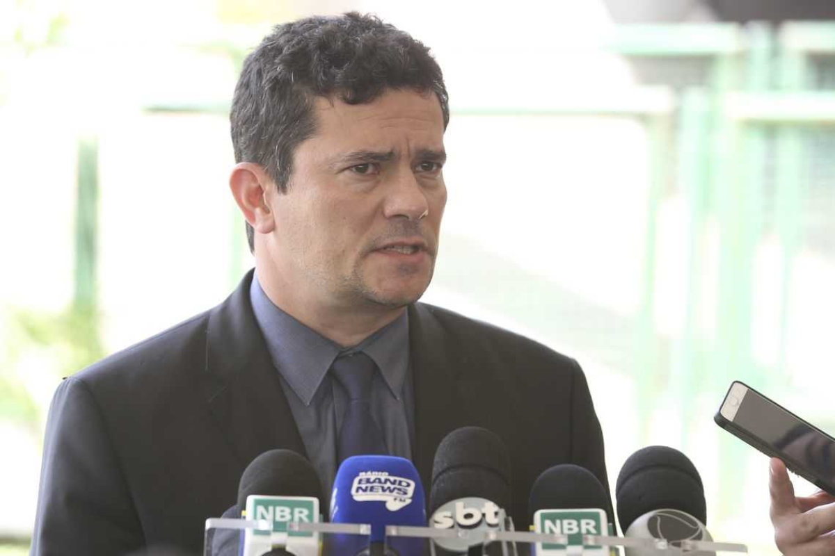 Sérgio Moro Moro anuncia criação da Secretaria de Operações Policiais Integradas (Foto: Valter Campanato/ Agência Brasil)