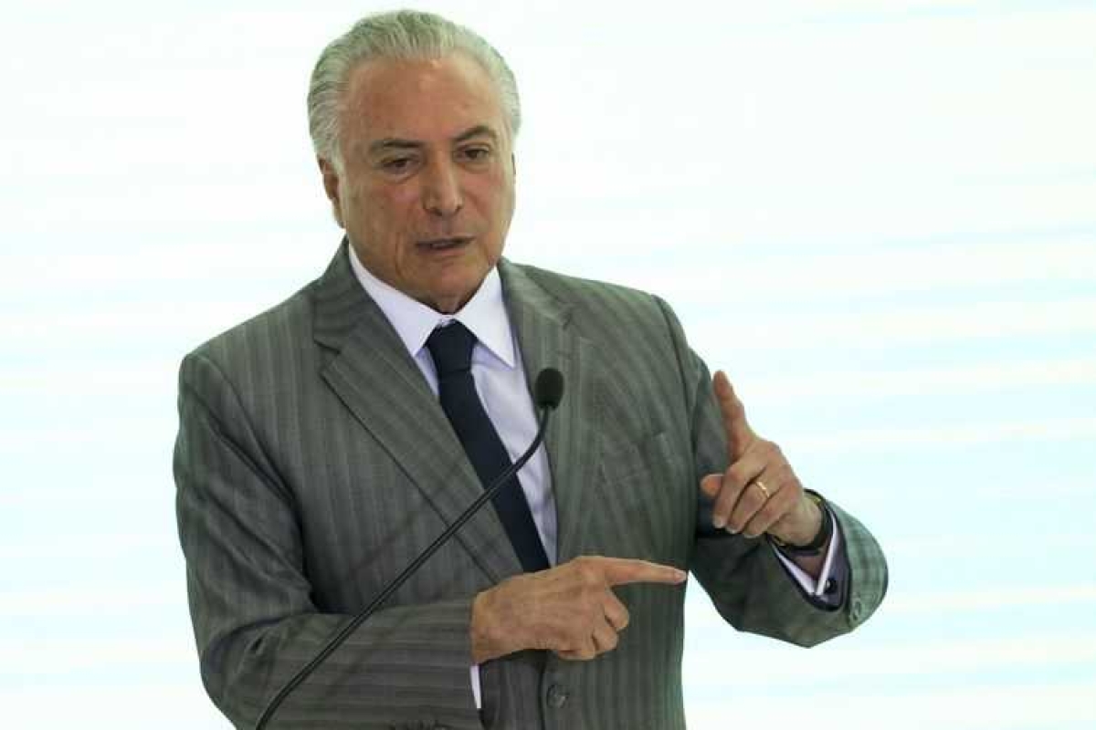 Michel Temer: �??O que estamos fazendo nesse governo é tirar o país de século 20 e trazer para o século 21�?� (Foto: Marcelo Camargo/ Agência Brasil)