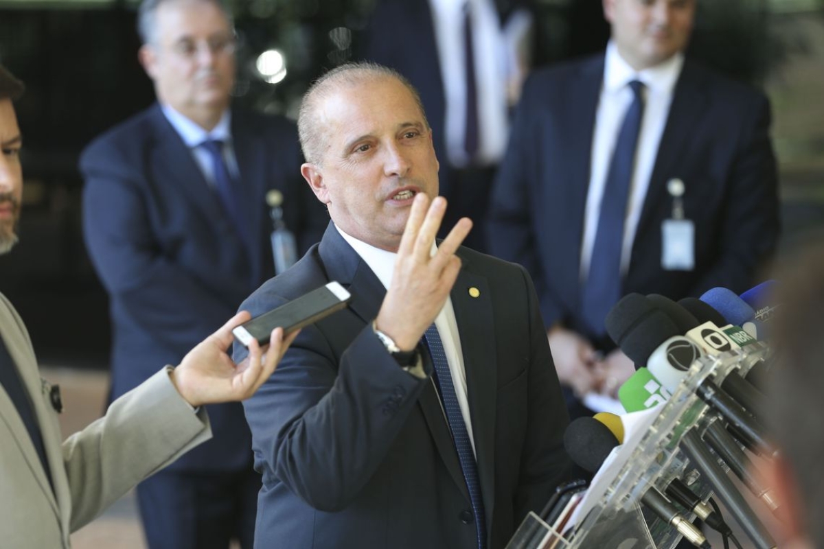 Onyx Lorenzoni confirma extinção do Ministério do Trabalho; atividades serão distribuídas entre três pastas (Foto: Valter Campanato/ Agência Brasil)