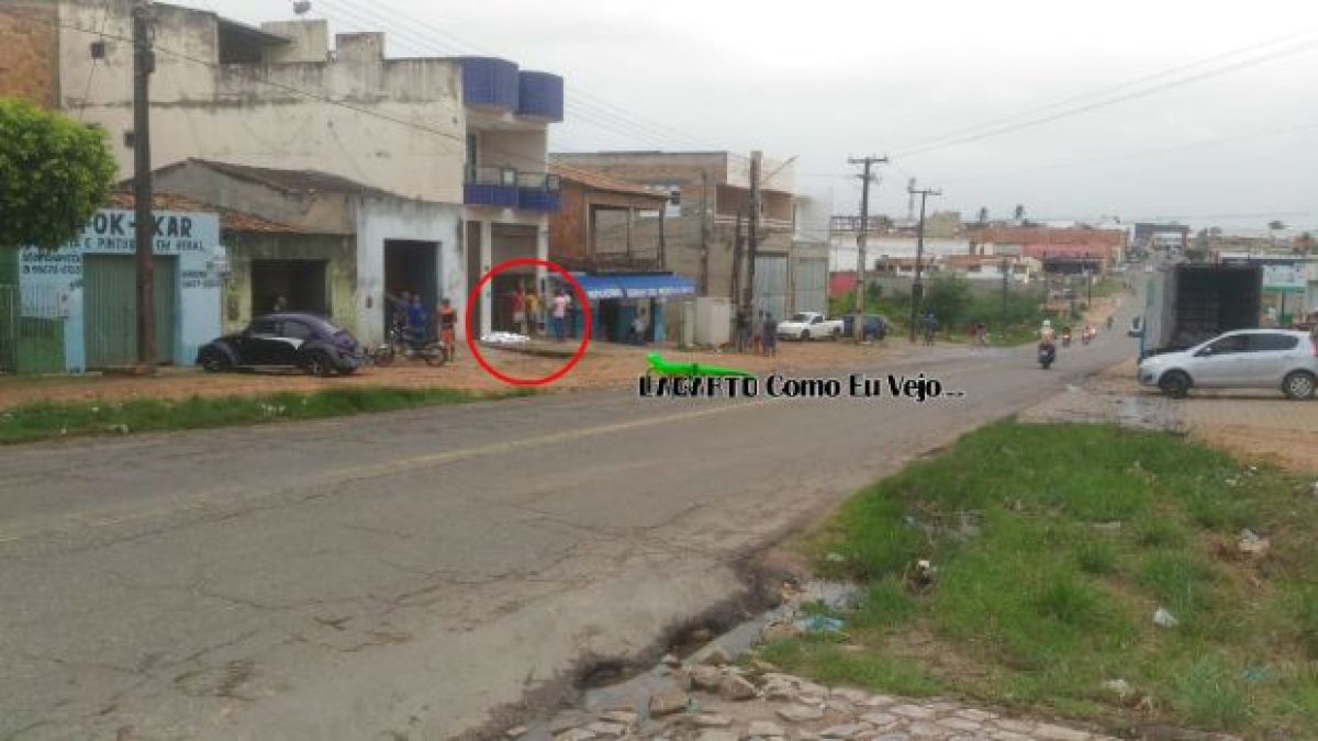 Mulher morre após sofrer mal súbito enquanto aguardava ônibus em Lagarto (Foto: Lagarto Como eu Vejo)