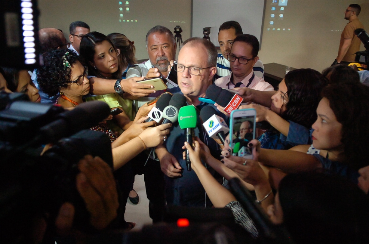 Belivaldo: abertura de capital para a Deso (Foto: Secom)