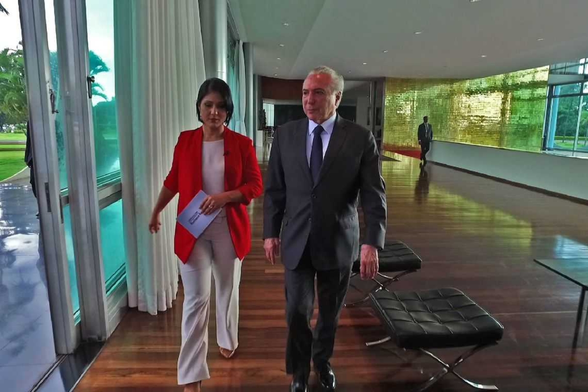 Michel Temer: Jair Bolsonaro vai acabar adotando política externa universalista (Foto: Reprodução/ TV Brasil)