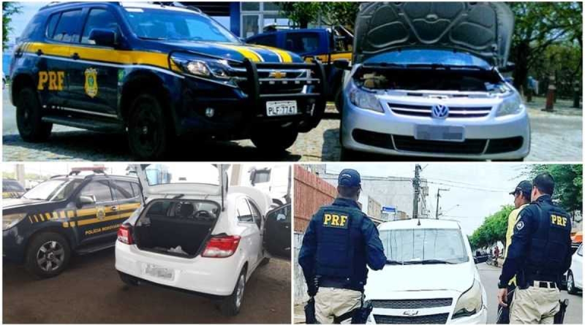 PRF recupera em 24 horas, três veículos com restrição de roubo/furto (Foto: PRF/SE)