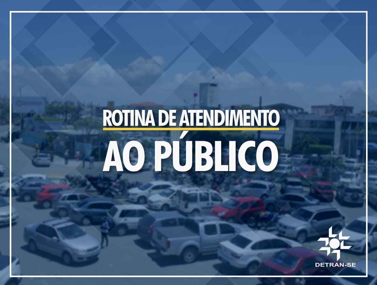 Atendimento ao público no Detran Sergipe será alterado a partir do dia 17/12 (Imagem: Detran/SE)