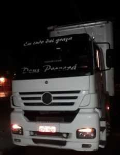 Caminhoneiro foi assassinado na última terça (Foto: Grupo Whatsapp/ JP & Ana)