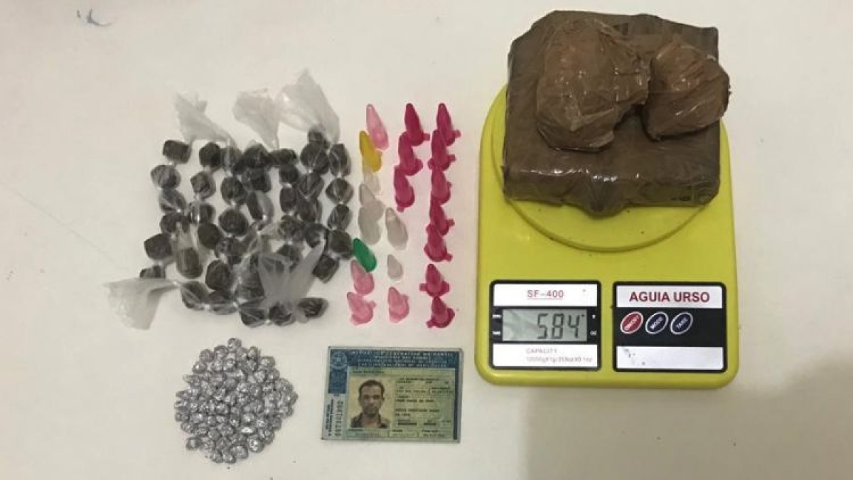 Seis pessoas são presas por crimes como roubo, tráfico e furto nas cidades de Umbaúba e Indiaroba (Foto: SSP/SE)