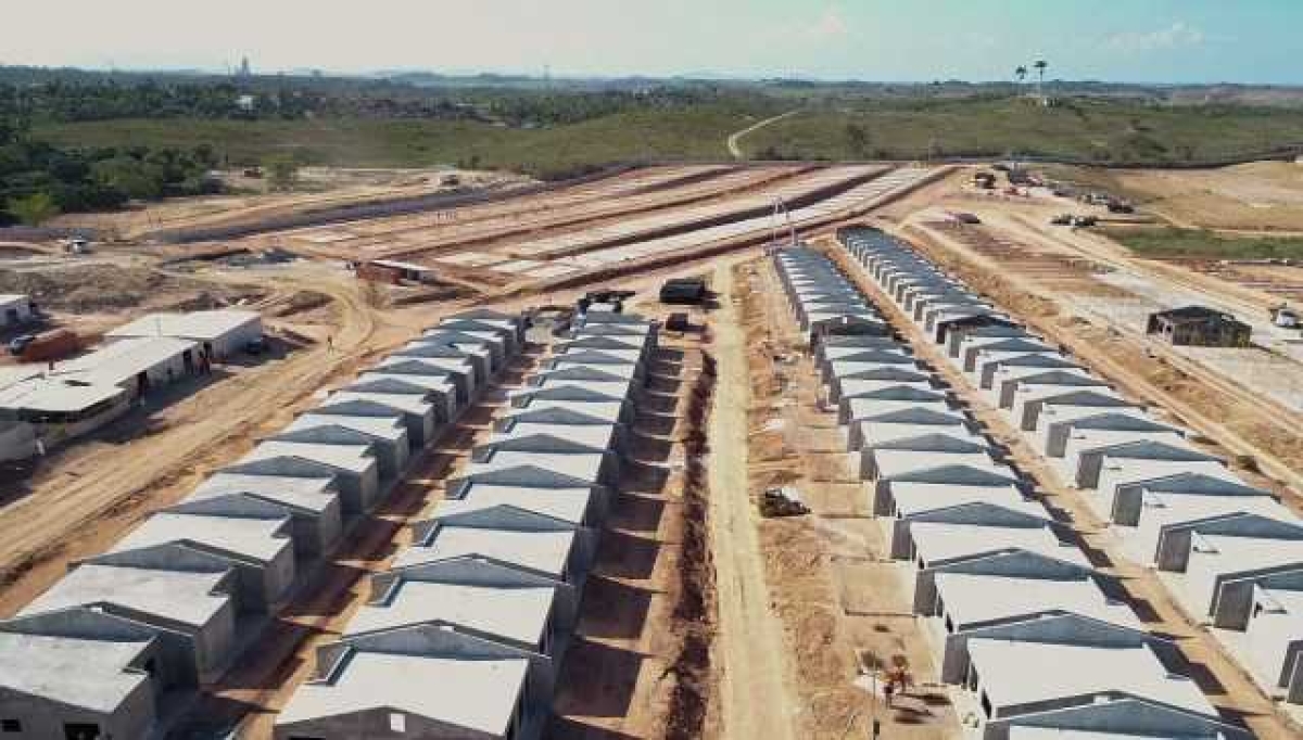 De 07 de janeiro até 15 de fevereiro: inscrições das mil casas populares que estão sendo construídas em Socorro (Foto: Divulgação)