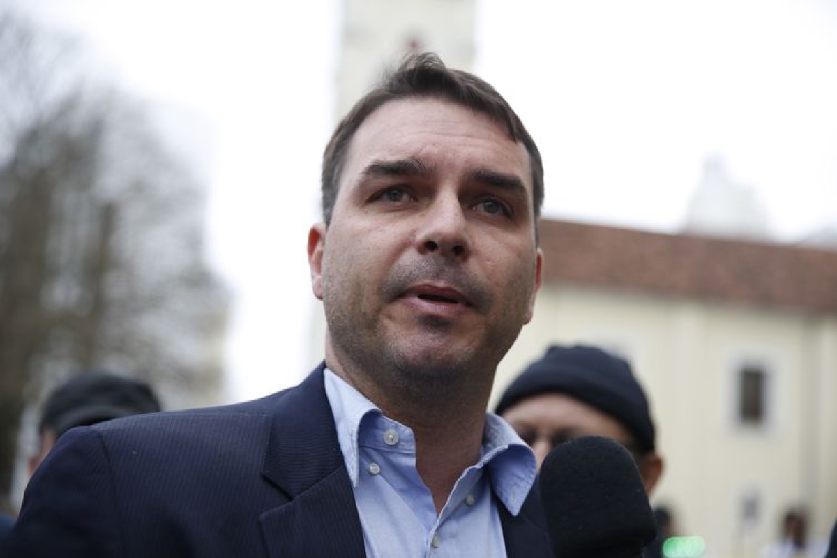 O deputado estadual e senador eleito pelo Rio de Janeiro Flávio Bolsonaro (Foto: Tânia Rêgo/ Arquivo Agência Brasil