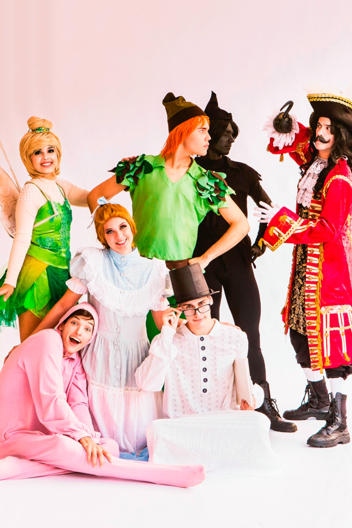 Peter Pan, Wendy, Sininho e Capitão Gancho irão percorrer o mall e encher o shopping com a magia dos contos de fadas (Imagem: Divulgação)