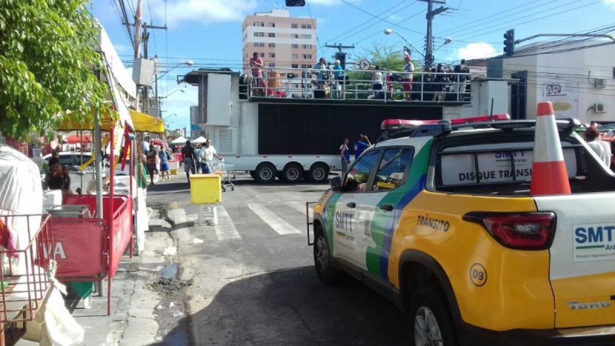 SMTT Aracaju alerta sobre autorização prévia para realização de festas e blocos de carnaval em vias públicas (Foto: Arquivo SMTT/Aracaju)