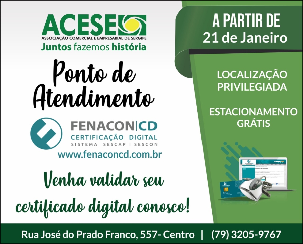 Acese instala novo ponto de atendimento para emissão de Certificado Digital (Imagem: Divulgação/ Acese)