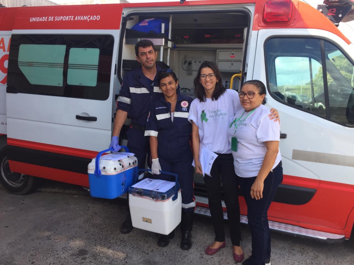 Central de Transplante de Sergipe recebe doação de múltiplos órgãos (Foto: CET/SE)
