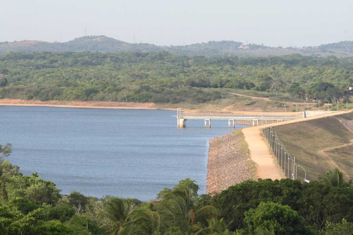 Barragem do Poxim é umas das barragens sergipanas.Assim como as demais, a do Poxim também está fora de risco de contaminação pelos rejeitos de Brumadinho (Foto: Marcelle Cristinne/ ASN)