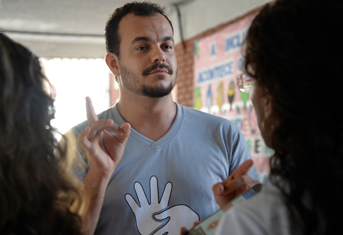 Centro de Educação Profissional Marcelo Déda Chagas abre vagas para curso de Libras (Foto: Maria Odília/ Arquivo Seduc/SE)