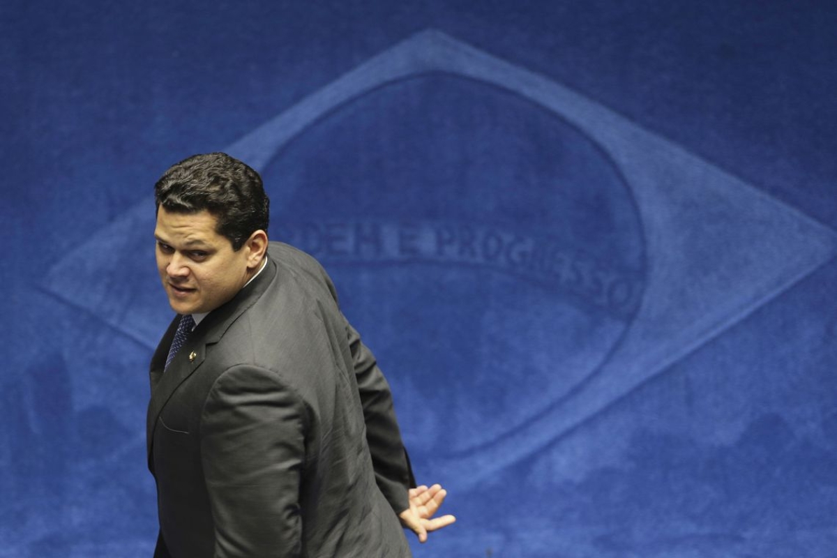 Davi Alcolumbre é eleito presidente do Senado (Foto: Fabio Rodrigues Pozzebom/ Agência Brasil)