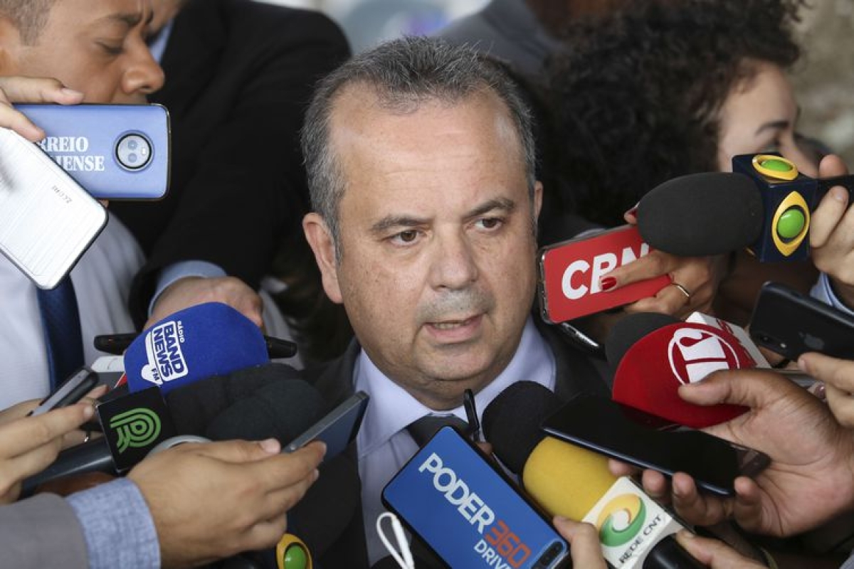 O secretário especial de Previdência e Trabalho, Rogério Marinho, fala sobre a reforma da Previdência, após reunião com o presidente Jair Bolsonaro (Foto: Fabio Rodrigues Pozzebom/ Agência Brasil)