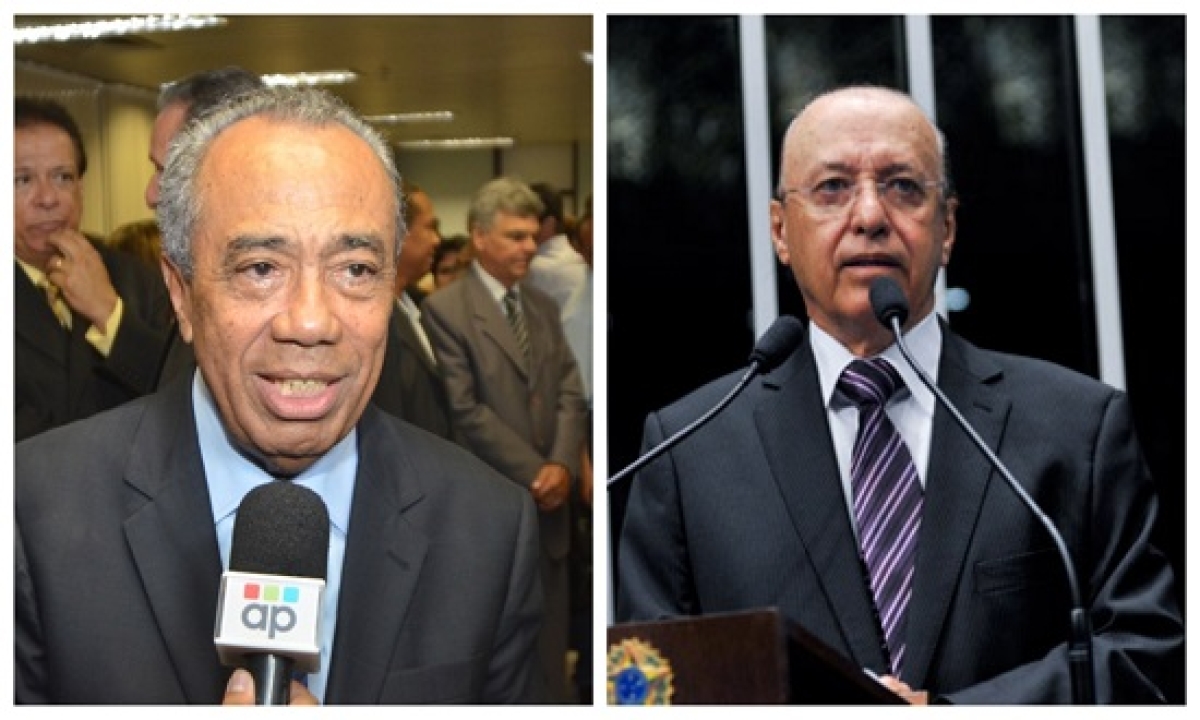João Alves e Antônio Carlos Valadares continuam a receber aposentadoria (Fotos: André Moreira/ ASN e Geraldo Magela/ Agência Senado)