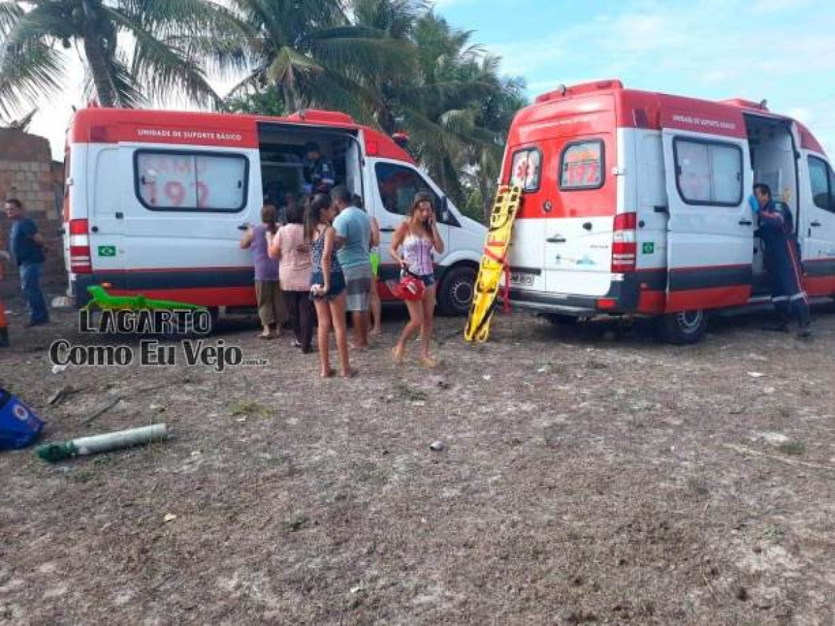 Acidente com ônibus de turismo baiano deixa um morto em Sergipe (Foto:  Lagarto Como Eu Vejo)