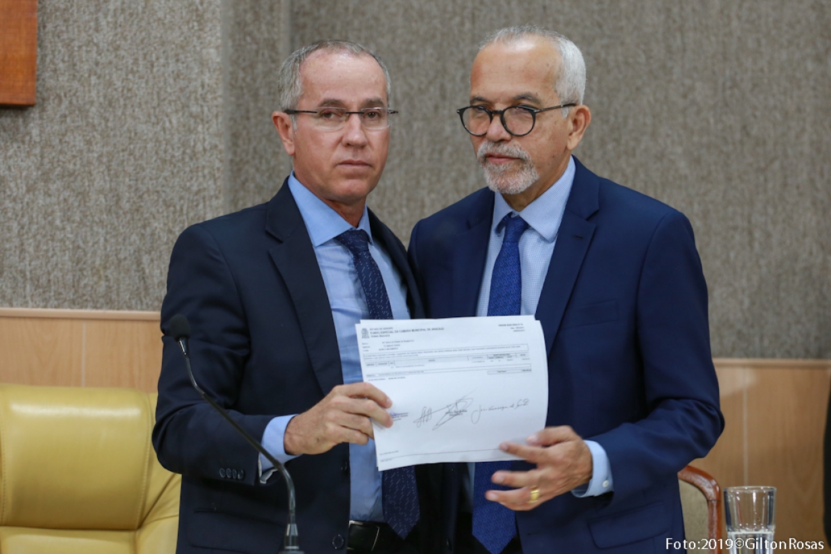 Câmara de Aracaju devolve R$ 1 milhão aos cofres da Prefeitura (Foto: Gilton Rosas/ CMA)
