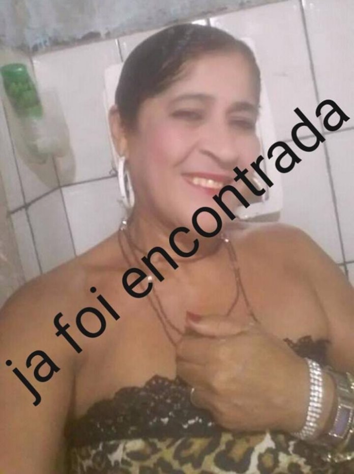 Após veiculação da noticia do suposto sumiço, mulher entra em contato com a família (Foto: Via Diário Sergipano)