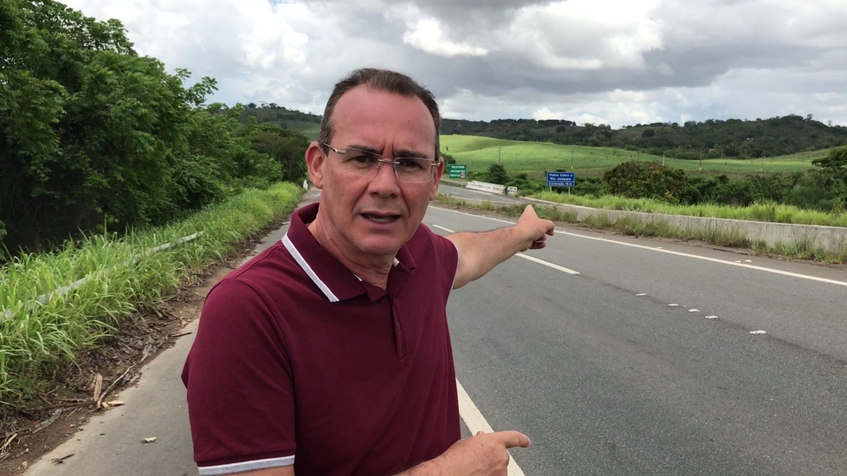 BR 101: Zezinho Sobral diz que atraso nas obras é um calo e desrespeito aos sergipanos (Foto: Assessoria Zezinho Sobral)