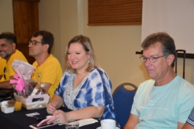 Laércio Oliveira participa de café da manhã com Joice Hasselmann e Movimento Brasil (Foto: Site Laércio Oliveira)
